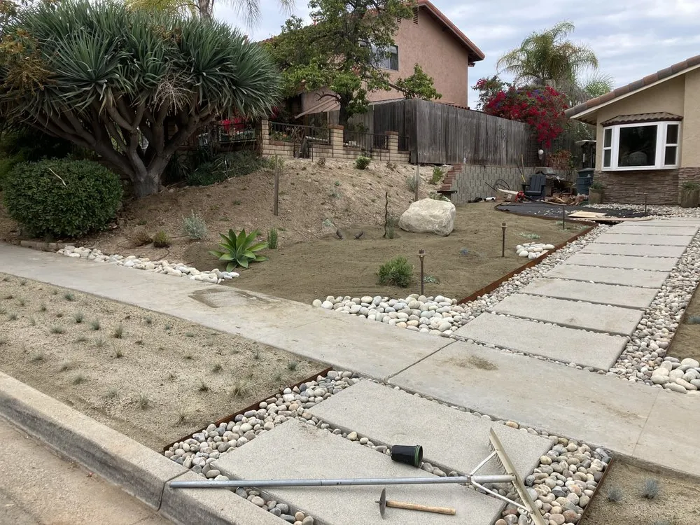 Custom lawn care service with custom design across Chula Vista, CA - Chris Conway Landscaping