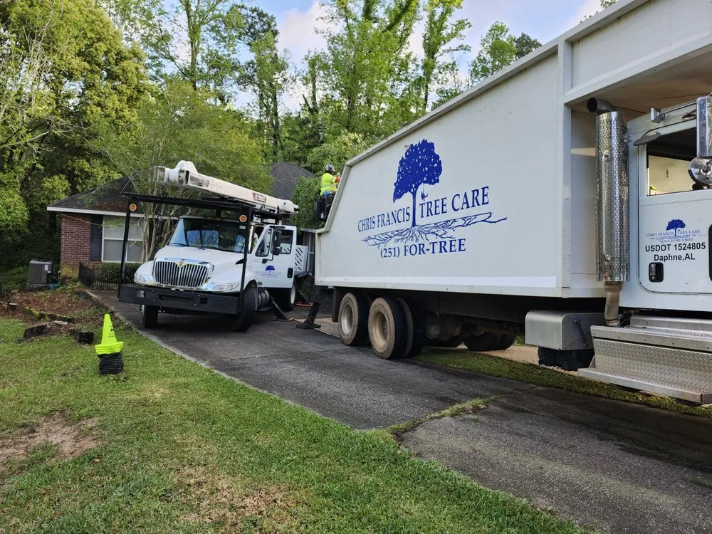 Reliable landscape installation with custom design in Daphne, AL by Chris Francis Tree Care