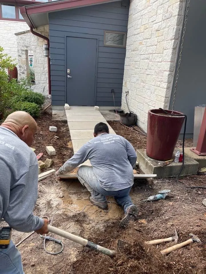 Affordable landscape installation in Cedar Park, TX by Chris Garcia