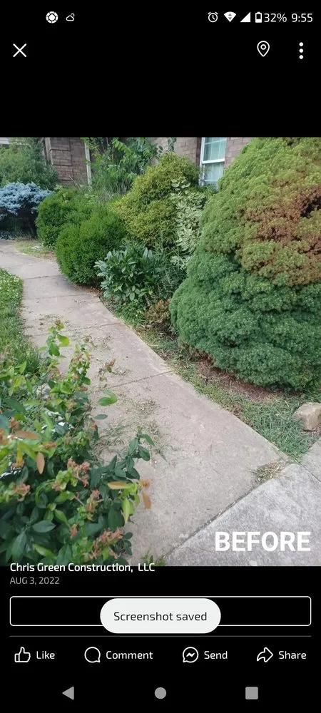 Top-rated lawn mowing service in Louisville, KY by Chris Green Construction