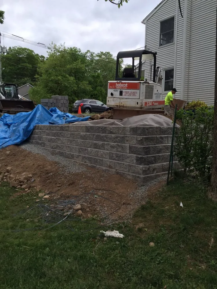 Custom landscape design near you in Waldwick, NJ by Chris James Landscaping