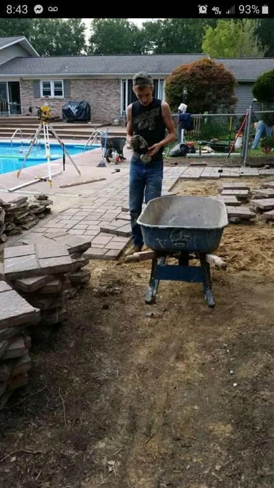 Local outdoor landscaping for homes in Craigsville, WV by Chris Landscape And Design