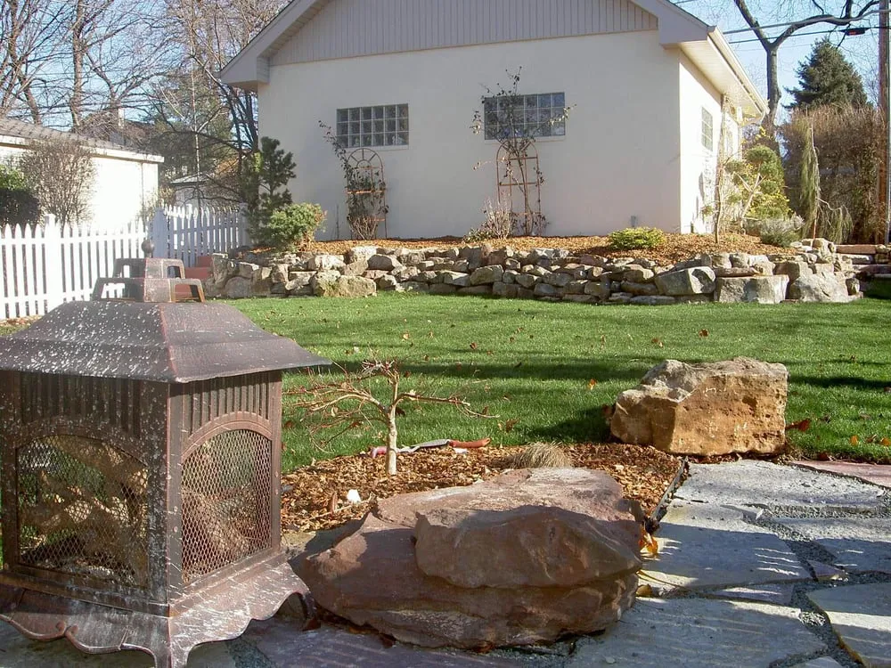 Affordable landscape installation for homes in Niles, IL by Chris' Landscape