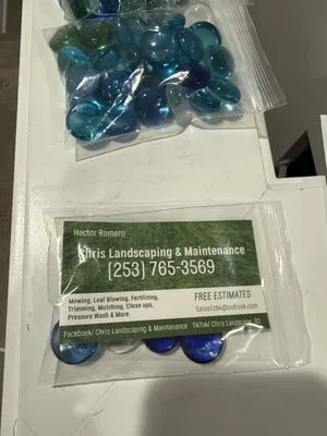 Chris Landscaping & Maintenance Logo