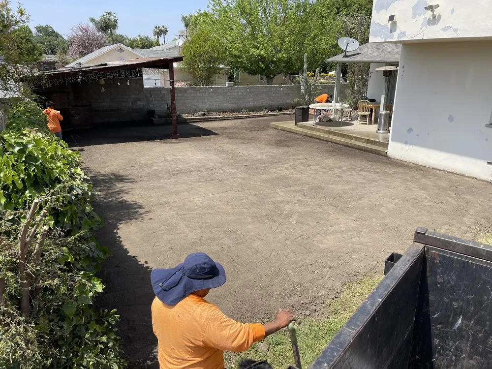 Professional outdoor landscaping for homes in Ontario, CA by Chris Landscaping