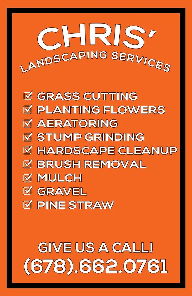 Affordable yard cleanup service in Austell, GA - Chris' Landscaping Services