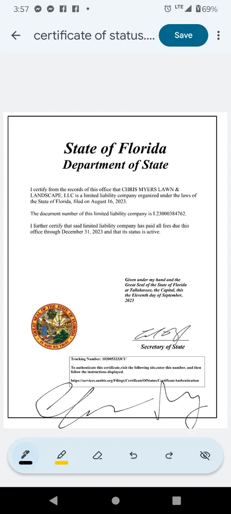 Affordable landscape design for year-round maintenance in New Port Richey, FL by Chris Myers Lawn & landscape