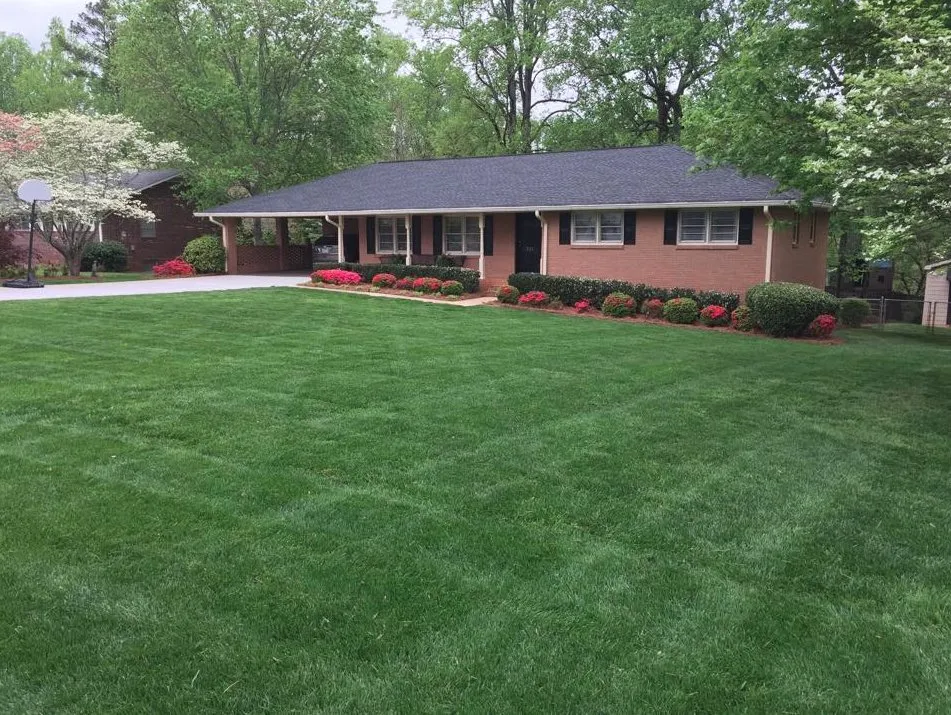 Professional lawn mowing service with custom design across Winder, GA - Chris Savage Lawn Care