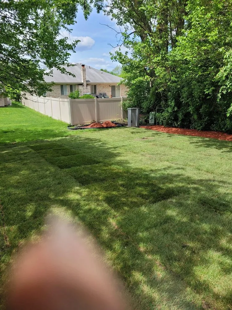 Professional landscape installation with custom design in Chicago, IL by Chris Scaping