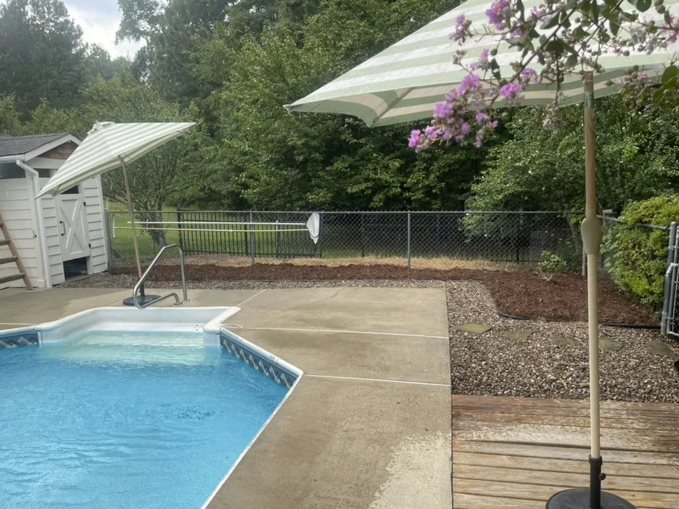 Custom landscape design in Oxford, NC by Chris the Local Landscaper