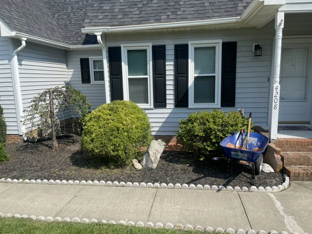 Local residential landscaping in Oxford, NC by Chris the Local Landscaper