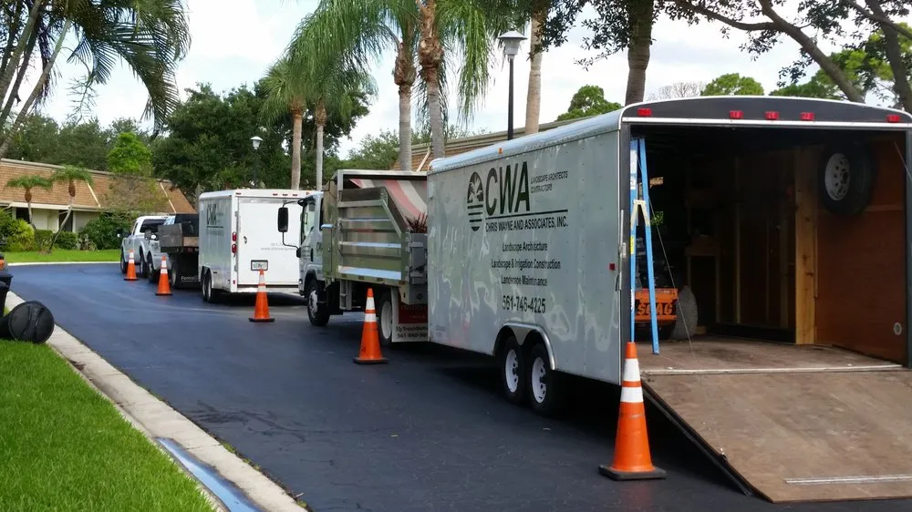 Local landscaping services for residential properties in Jupiter, FL by Chris Wayne & Associates