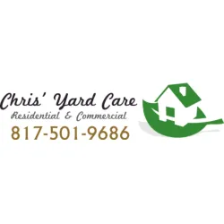 Custom landscape design in Burleson, TX by Chris' Yard Care