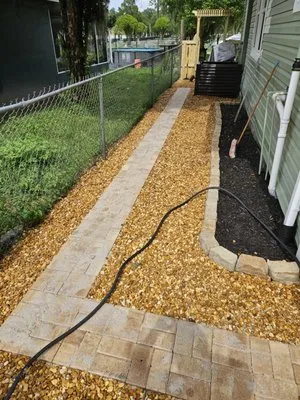 Chris's Dreams United Landscaping Logo