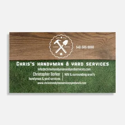 Chris's Handyman & Yard Services Logo