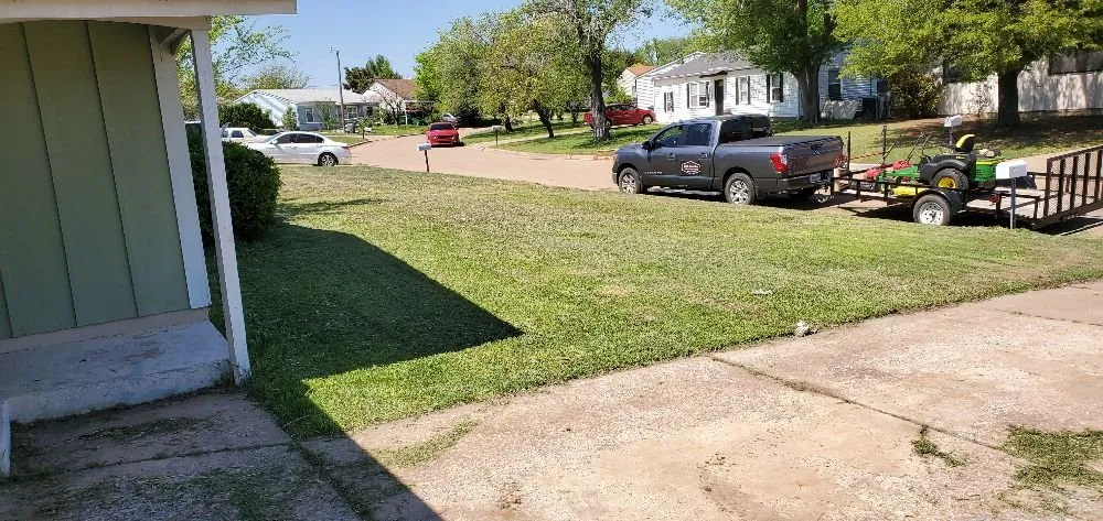 Trusted yard cleanup service in Fletcher, OK - Chris's Lawn Care