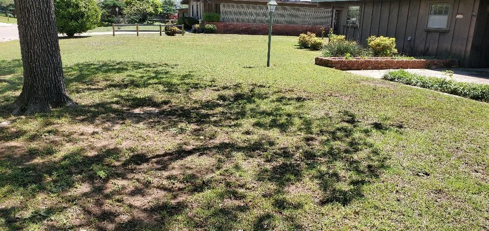 Custom garden landscaping for beautiful yards in Fletcher, OK by Chris's Lawn Care