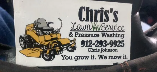 Chris’s Lawn Service and Pressure Washing