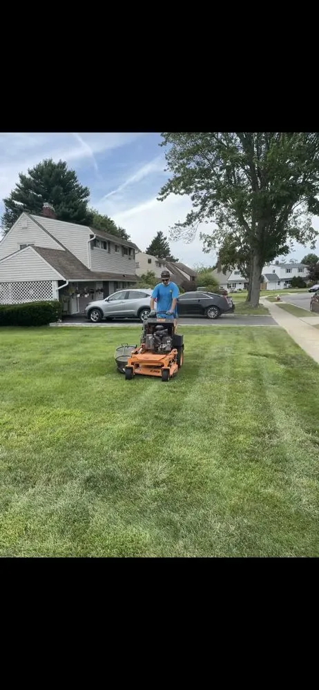 Affordable residential landscaping for year-round maintenance in Hicksville, NY by Chris's Lawn Service