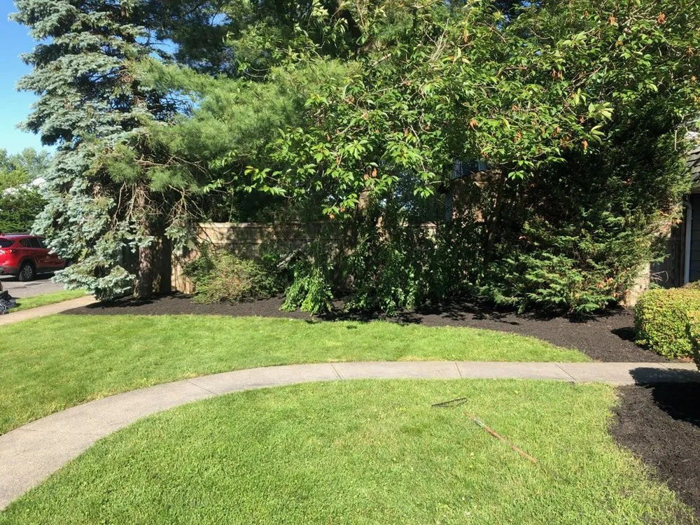Custom yard cleanup service for homes across Hicksville, NY - Chris's Lawn Service