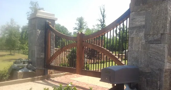 Custom residential landscaping in Taylors, SC by Chris's Property Services