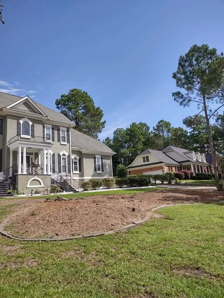 Custom residential landscaping for outdoor upgrades in West Columbia, SC by Chris's Tree Service Removal & Hauling