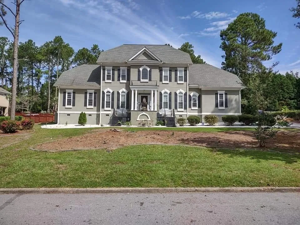 Trusted garden landscaping in West Columbia, SC by Chris's Tree Service Removal & Hauling