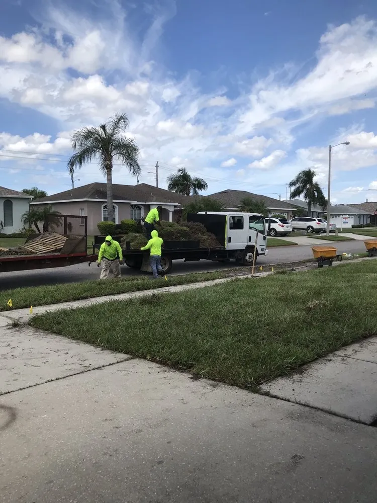 Local residential landscaping in Riverview, FL by Christian Diaz Sod