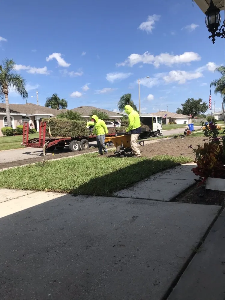 Expert landscape design in Riverview, FL - Christian Diaz Sod