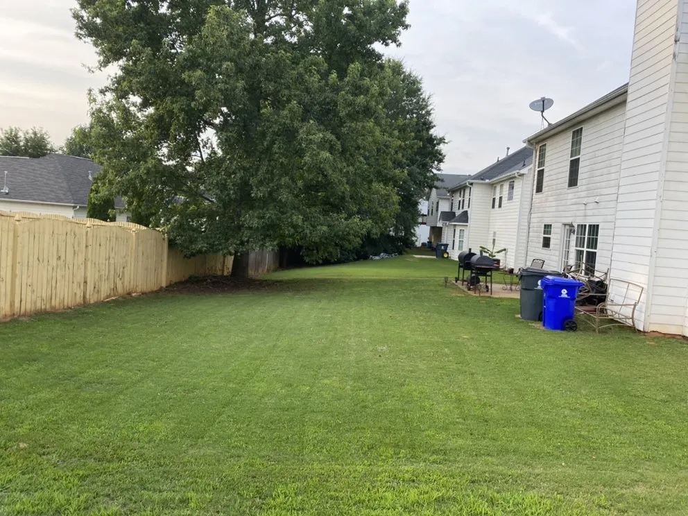 Custom yard maintenance for residential properties in McDonough, GA by Christian Living Cuts