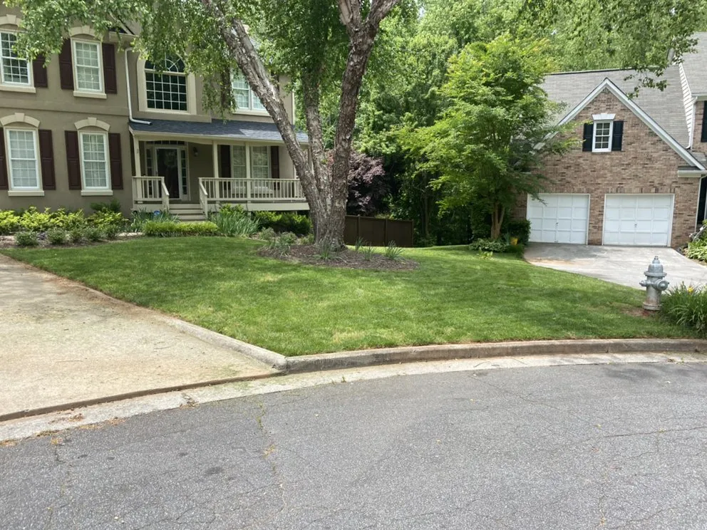 Top-rated landscape design for residential properties in McDonough, GA by Christian Living Cuts