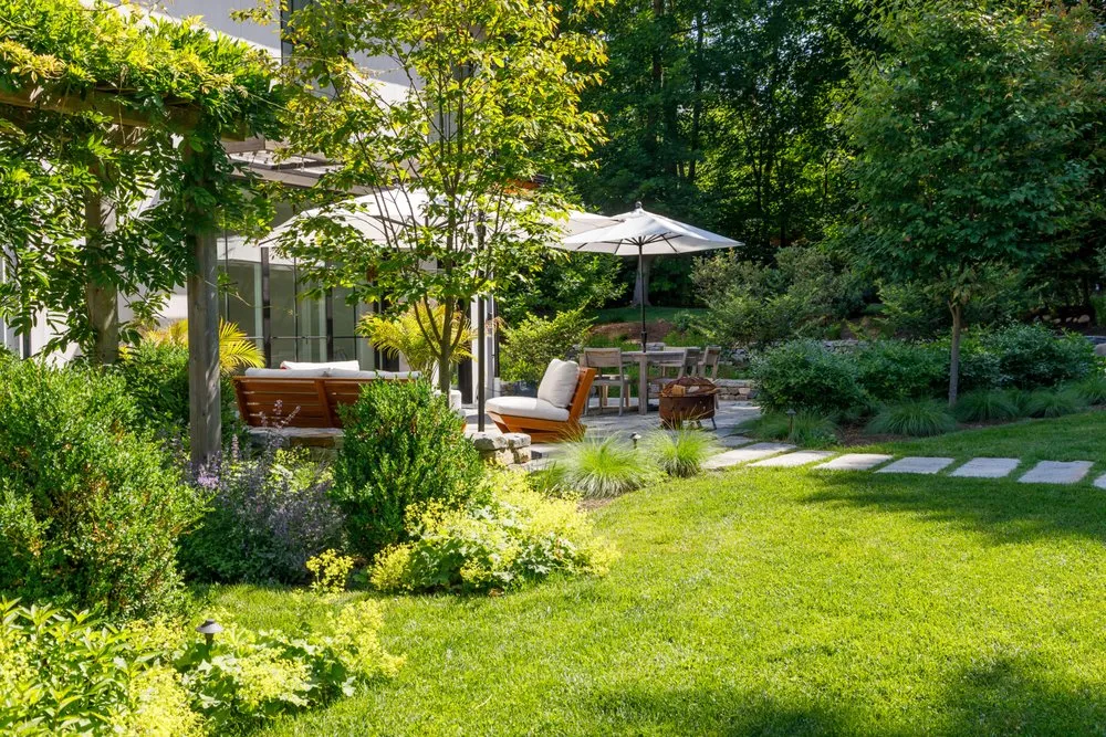 Affordable lawn mowing service for homes in Hyde Park, MA by Christie Dustman & Company