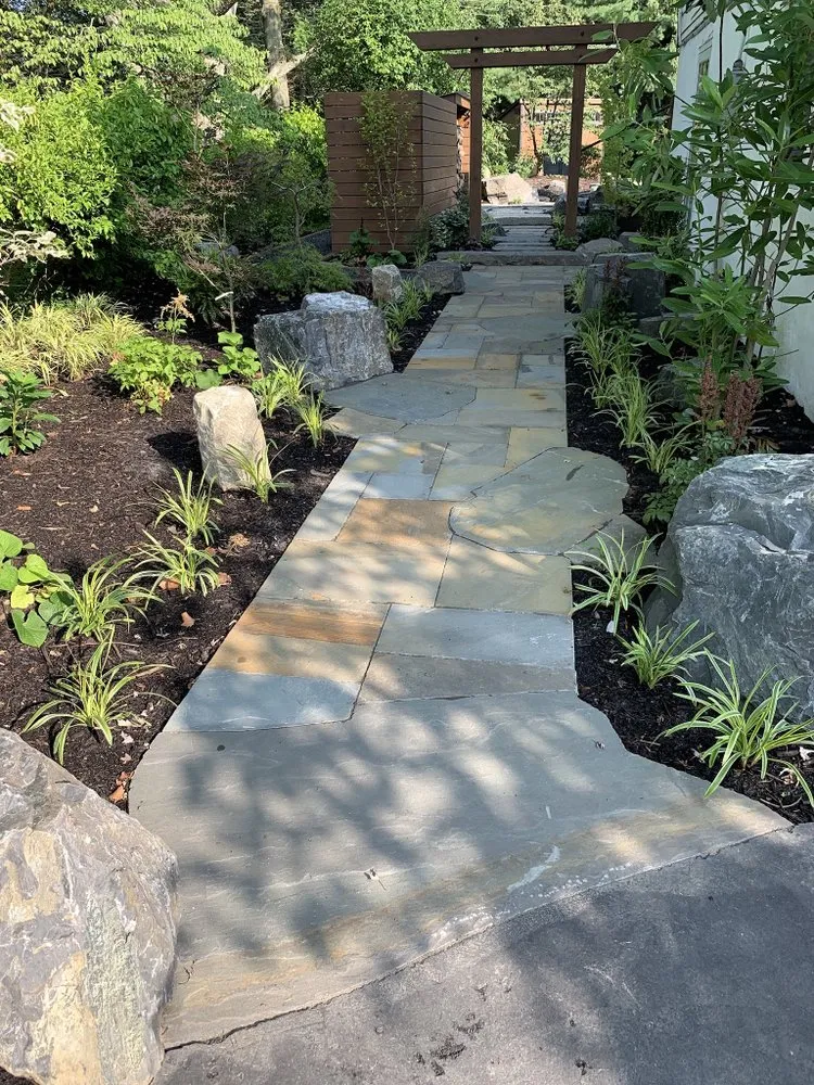 Affordable outdoor landscaping in Ambler, PA by Christopher A Zeek Landscape Design & Construction