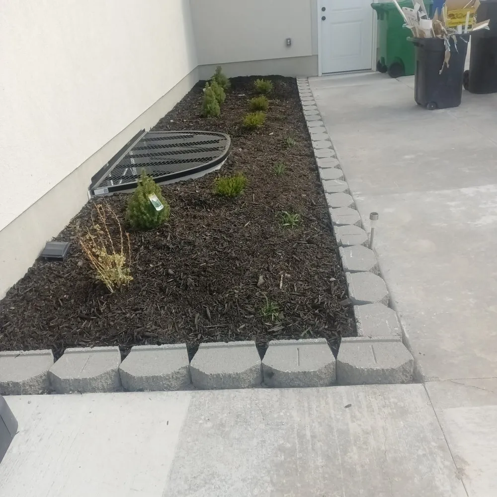 Custom landscape installation in Salt Lake City, UT by Christopher Landscape