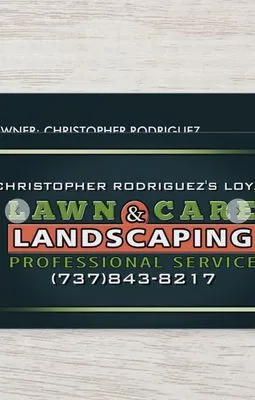Christopher Rodriguez Loyal Lawn Care Services Logo