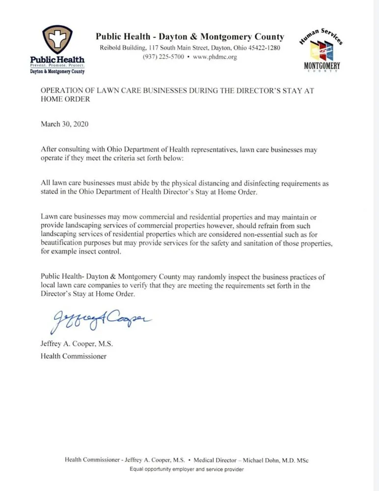 Professional residential landscaping experts serving Dayton, OH - Christopherson’s Lawn Services