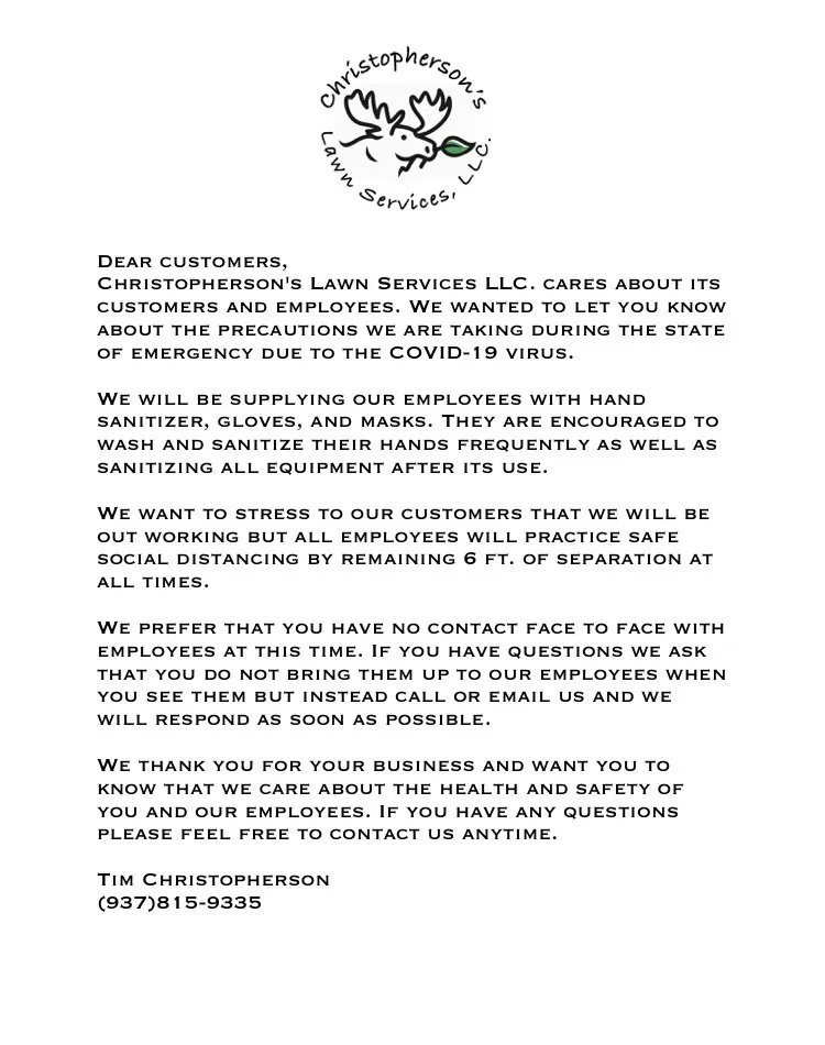 Professional lawn care service experts serving Dayton, OH - Christopherson’s Lawn Services