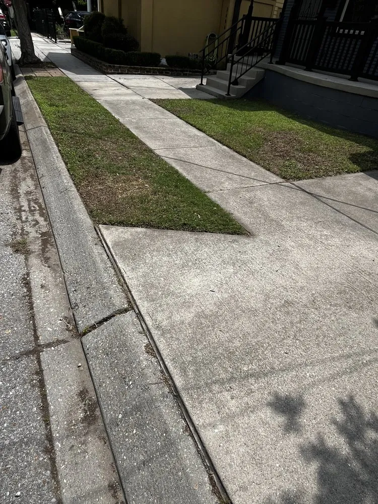 Professional landscape installation in River Ridge, LA by Christ’s creations lawn care services