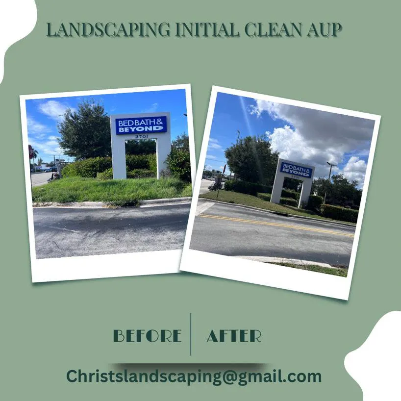 Professional residential landscaping with custom design in Miami, FL by Christ’s Landscaping