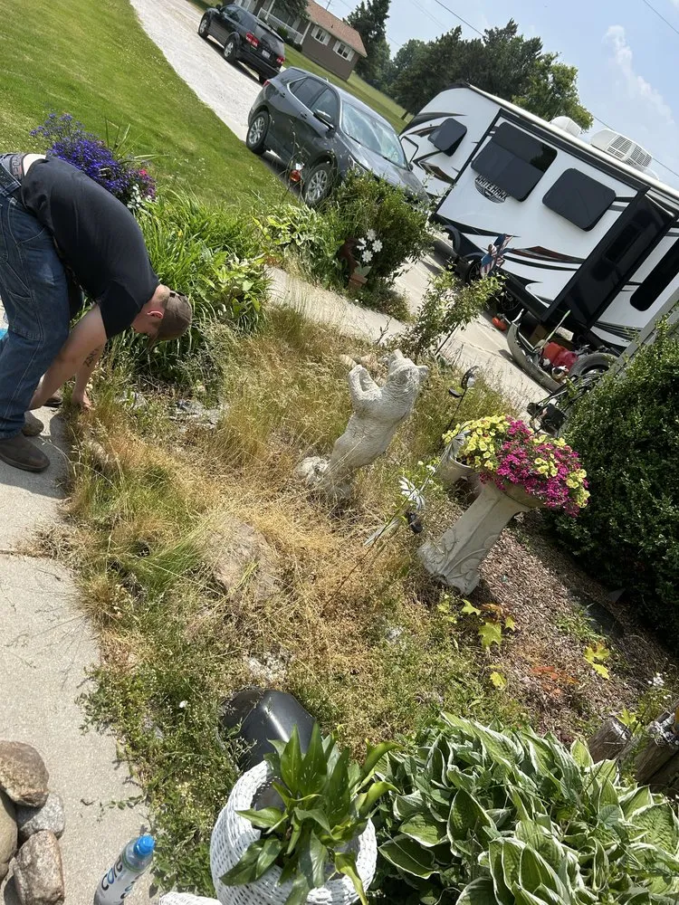 Expert lawn mowing service with custom design across Smiths Creek, MI - Christy cuts & landscaping
