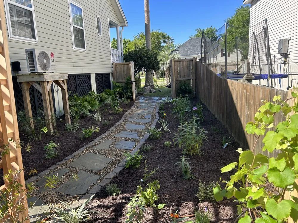 Custom landscape installation near you across Charleston, SC - CHS Contracting