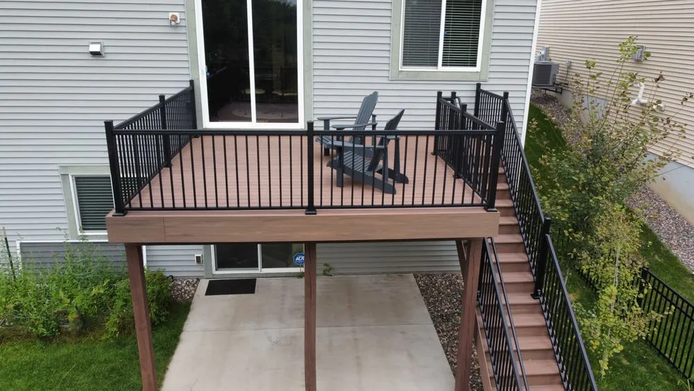 Custom landscaping services for homes across Apple Valley, MN - CHS Custom Decks and Design