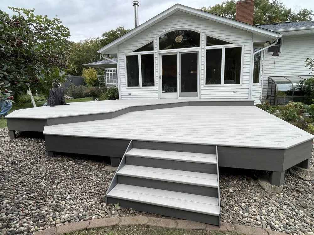 Local garden landscaping for beautiful yards in Apple Valley, MN by CHS Custom Decks and Design