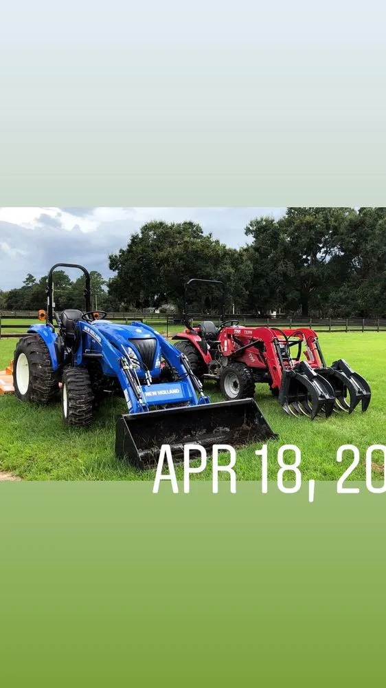 Trusted landscaping services in Ocala, FL by Chuck and a Tractor Bush Hogging Service