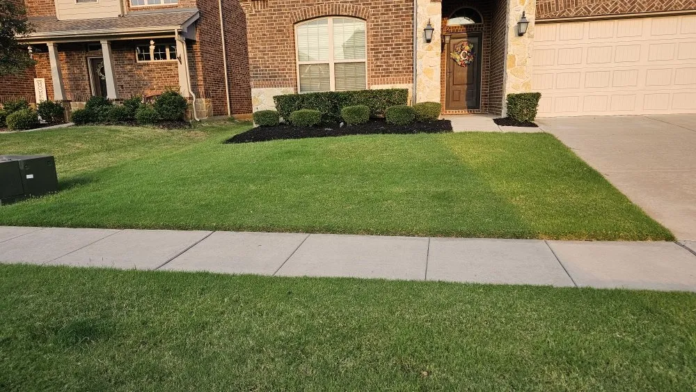 Affordable lawn mowing service with custom design in Frisco, TX by Chuck In The Truck Fertilization And Weedcontrol