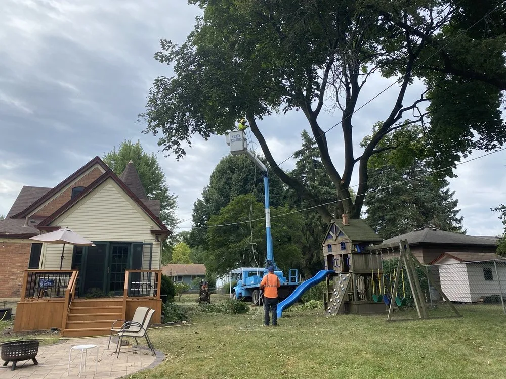 Affordable lawn mowing service with custom design in West Chicago, IL by Chuck Strayve Landscaping