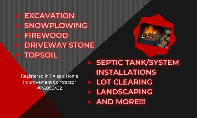 Custom residential landscaping for homes in Thornhurst Township, PA by Chuck's Construction