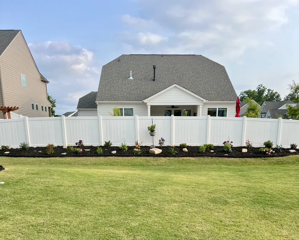 Professional landscape installation for beautiful yards in Belmont, NC by ChuckScapes Lawn Care Service