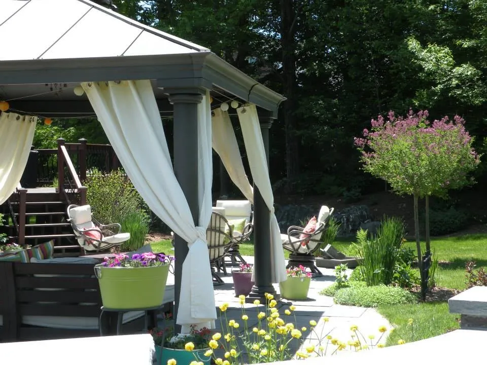 Custom yard maintenance in Pittsfield, MA by Churchill Gardens