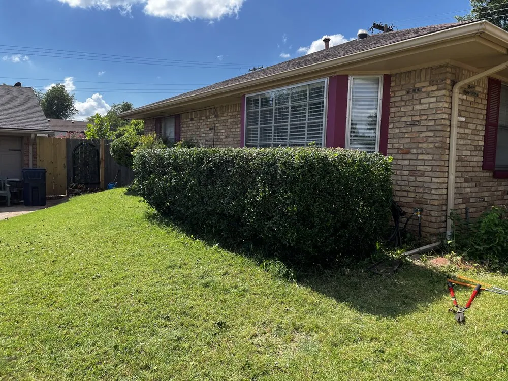 Expert yard cleanup service for homes across Oklahoma City, OK - Chuy’s Landscaping